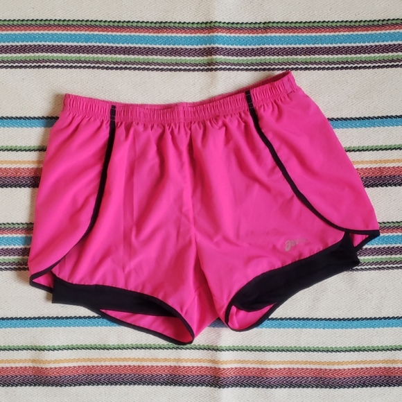 Asics Pants - Asics 2-n-1 Running Shorts